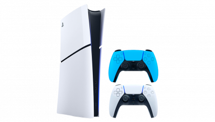 Набор Консоль Sony PlayStation 5 Slim Digital Edition 1TB White Новый + Геймпад Беспроводной DualSense Ice Blue - Retromagaz, image 1