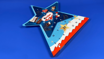 Адвент-Календарь Kinder Star Advent-Calendar 149g - Retromagaz, image 2