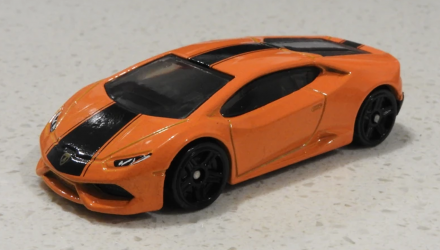 Машинка Базовая Hot Wheels Lamborghini Huracan LP 610-4 Exotics 1:64 DHR00 Orange - Retromagaz, image 2