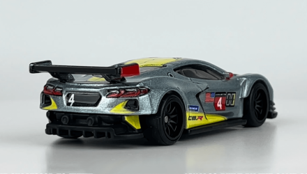 Машинка Premium Hot Wheels Corvette C8.R Race Day 1:64 HRV95 Silver - Retromagaz, image 3