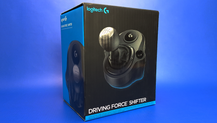 Важіль перемикання передач Дротовий Logitech PlayStation 4 5 Xbox Driving Force Shifter Black Новий - Retromagaz, image 1