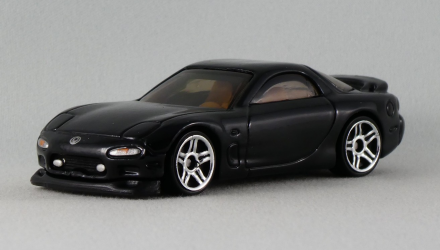 Машинка Базова Hot Wheels '95 Mazda RX-7 Factory Fresh 1:64 GRY28 Black - Retromagaz, image 2