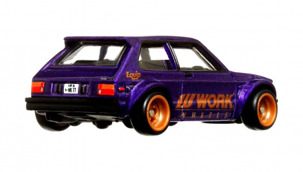 Машинка Premium Hot Wheels '81 Toyota Starlet KP61 Ronin Run 1:64 HCK11 Purple - Retromagaz, image 3