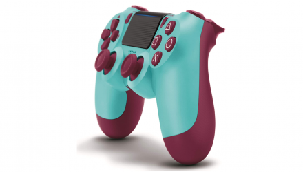 Геймпад Бездротовий Sony PlayStation 4 DualShock 4 Version 2 Berry Blue Б/У - Retromagaz, image 3