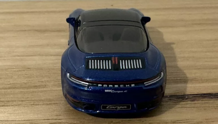 Машинка Велике Місто Matchbox Porsche 911 Targa 4 Showroom 1:64 HVN28 Blue - Retromagaz, image 4