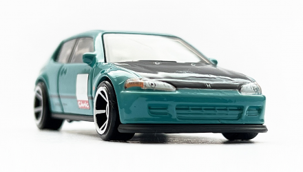 Тематична Машинка Hot Wheels '92 Honda Civic EG Honda 1:64 HDH20 Turquoise - Retromagaz, image 5