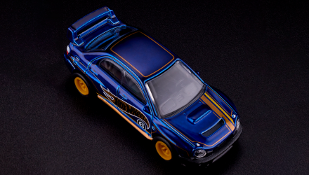 Машинка Premium Hot Wheels Subaru Impreza WRX Red Line Club RLC 1:64 HCW09 Blue - Retromagaz, image 7