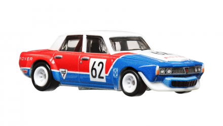 Машинка Premium Hot Wheels 2шт '70 Rover P6 Group 2 та Транспортер HW Rally Hauler Team Transport 1:64 FLF56/HKF45 Red - Retromagaz, image 7