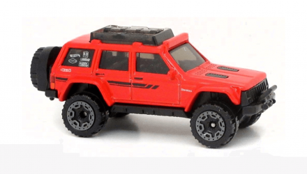 Машинка Базовая Hot Wheels '95 Jeep Cherokee Baja Blazers 1:64 HCX28 Red - Retromagaz, image 2