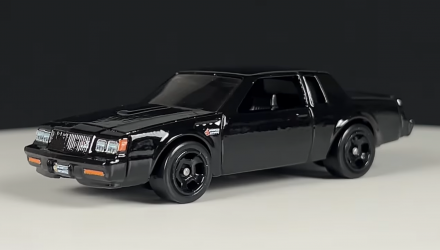 Тематическая Машинка Hot Wheels Buick Regal GNX Fast & Furious 1:64 HNR88/HNT04 Black - Retromagaz, image 2