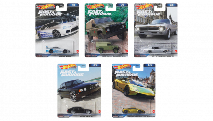 Набор Машинка Premium Hot Wheels Fast & Furious 2023-4 HNW46 5шт - Retromagaz, image 1