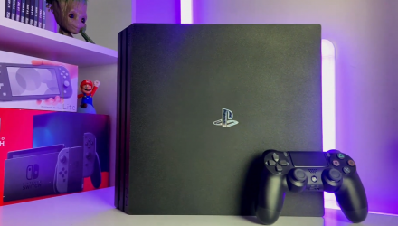 Набір Консоль Sony PlayStation 4 Pro CUH-70-71xx 1TB Black Б/У + Геймпад Бездротовий DualShock 4 Version 2 + Гра Minecraft Dungeons Hero Edition Російські Субтитри + Гра Rayman Legends Російська Озвучка + Гра Lego Jurassic World Російські Субтитри - Retromagaz, image 1