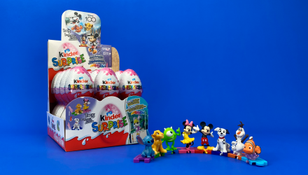 Набор Шоколадное Яйцо Kinder Surprise Disney 100 Years of Wonder 20g 24шт - Retromagaz, image 2