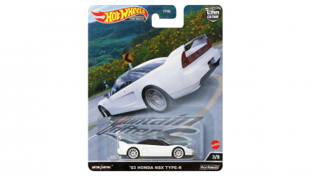 Машинка Premium Hot Wheels '03 Honda NSX Type-R Mountain Drifters 1:64 HCK00 White - Retromagaz, image 1