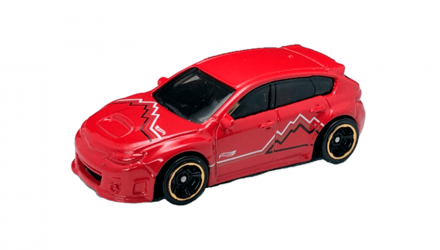 Машинка Базовая Hot Wheels Subaru WRX STI Hatchbacks 1:64 HCX04 Red - Retromagaz, image 3