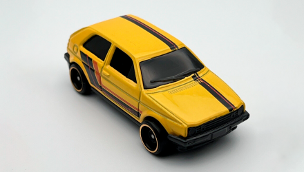 Машинка Базова Hot Wheels Volkswagen Golf MK2 Then and Now 1:64 FJY57 Yellow - Retromagaz, image 5