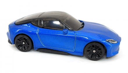 Машинка Базовая Hot Wheels Nissan Z J-Imports 1:64 HKJ11 Blue - Retromagaz, image 3