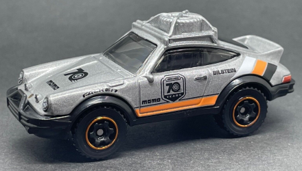 Машинка Велике Місто Matchbox 1985 Porsche 911 Rally 70 Years Special Edition 1:64 HLD32 Silver - Retromagaz, image 2