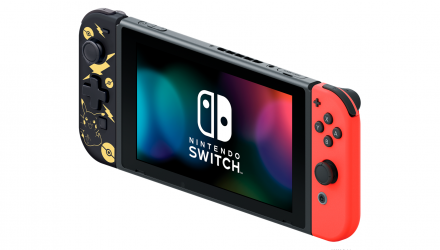 Контроллер Беспроводной Nintendo Switch D-Pad Pokemon Pikachu (Left) Black Gold Новый - Retromagaz, image 4