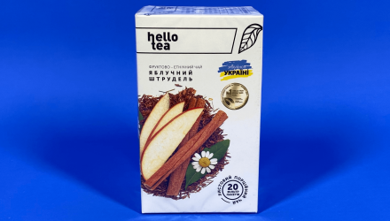 Чай Пакетированный Фруктовый Hello Tea Яблочный Штрудель 40g - Retromagaz, image 1