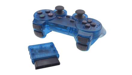 Геймпад Бездротовий RMC PlayStation 2 Blue Новий - Retromagaz, image 5