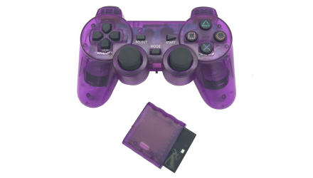 Геймпад Бездротовий RMC PlayStation 2 Purple Новий - Retromagaz, image 5