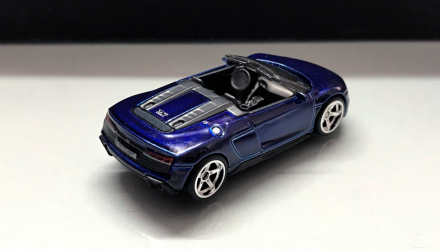 Машинка Базовая Hot Wheels 2019 Audi R8 Spyder Super Treasure Hunt STH Exotics 1:64 GTD01 Blue - Retromagaz, image 3