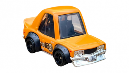 Машинка Базовая Hot Wheels Mazda RX-3 (Tooned) J-Imports 1:64 HRY71 Orange - Retromagaz, image 3