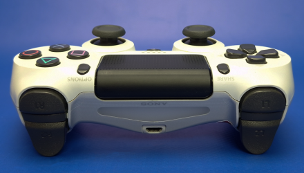 Геймпад Беспроводной Sony PlayStation 4 DualShock 4 Version 2 White Новый - Retromagaz, image 4