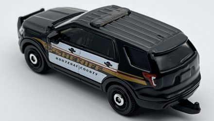 Машинка Большой Город Matchbox 2016 Ford Interceptor Utility Highway 1:64 HLD15 Black - Retromagaz, image 6