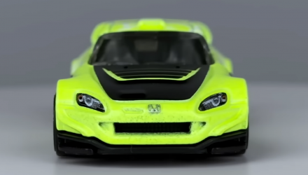 Тематична Машинка Hot Wheels Honda S2000 Neon Speeders 1:64 HLH72/HRW72 Green - Retromagaz, image 5