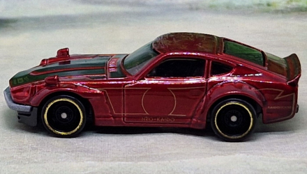 Машинка Базова Hot Wheels Custom Datsun 240Z Nightburnerz 1:64 FJY95 Red - Retromagaz, image 4