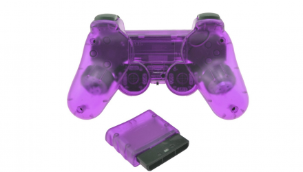 Геймпад Бездротовий RMC PlayStation 2 Purple Новий - Retromagaz, image 3