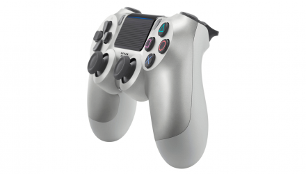 Геймпад Беспроводной Sony PlayStation 4 DualShock 4 Version 2 Silver Б/У Нормальный - Retromagaz, image 2