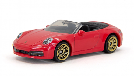 Машинка Велике Місто Matchbox Porsche 911 Carrera Cabriolet Highway 1:64 HVN24 Red - Retromagaz, image 1