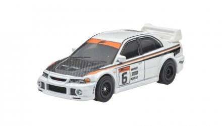 Машинка Premium Hot Wheels Mitsubishi Lancer Evolution VI 5 Forza Horizon 1:64 HCP11 White - Retromagaz, image 2