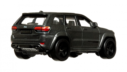 Машинка Premium Hot Wheels Jeep Grand Cherokee Trackhawk Fast & Furious 1:64 HNW48 Grey - Retromagaz, image 3