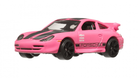 Тематична Машинка Hot Wheels Porsche 911 GT3 Cup Neon Speeders 1:64 HLH72/HRW75 Pink - Retromagaz, image 1