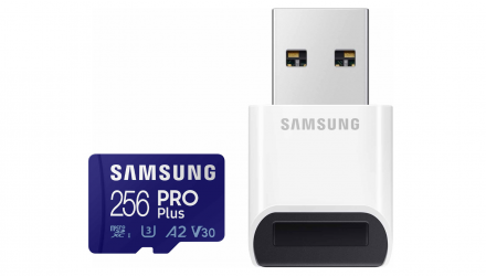 Карта Пам'яті Samsung Pro Plus UHS-I U3 V30 A2 + Reader 256GB - Retromagaz, image 2