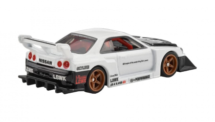 Машинка Premium Hot Wheels LB-ER34 Super Silhouette Nissan Skyline Boulevard 1:64 HKF21 White - Retromagaz, image 3