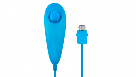 Контролер Дротовий Nintendo Wii RVL-004 Nunchuk Blue 1m Б/У - Retromagaz, image 1