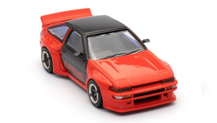 Машинка Premium INNO64 Toyota AE86 Trueno "Pandem / Rocket Bunny" E. Prime Racing 1:64 Red - Retromagaz, image 4