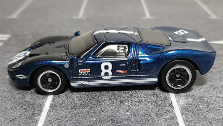 Машинка Базова Hot Wheels Ford GT40 Factory Fresh 1:64 HTD34 Blue - Retromagaz, image 4