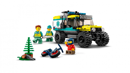 Конструктор Lego 4x4 Off-Road Ambulance Rescue City 40582 Новый - Retromagaz, image 4