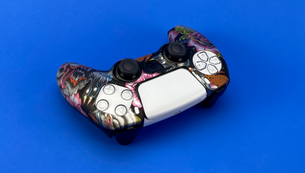 Чехол Силиконовый RMC PlayStation 5 Dragon Black Pink Новый - Retromagaz, image 2