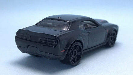 Машинка Базова Hot Wheels '18 Dodge Challenger SRT Demon Muscle Mania 1:64 HKK90 Black - Retromagaz, image 3