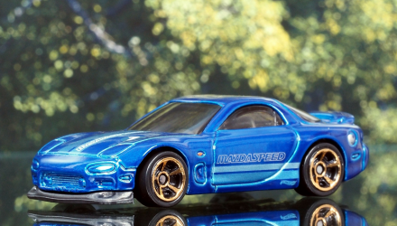 Машинка Базовая Hot Wheels '95 Mazda RX-7 Turbo 1:64 GHF76 Dark Blue - Retromagaz, image 1