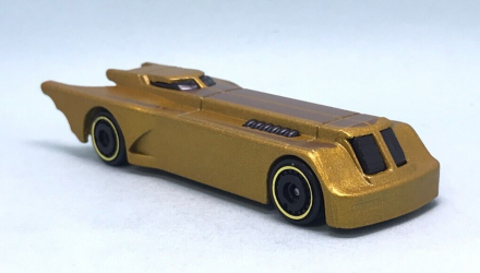 Машинка Базова Hot Wheels Batman: The Animated Series Batmobile Batman 1:64 HKJ76 Gold - Retromagaz, image 2