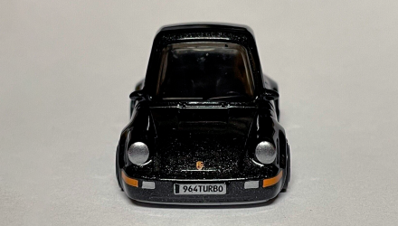 Машинка Базовая Hot Wheels Porsche 911 Turbo 3.6 (964) Tooned 1:64 HKG69 Black - Retromagaz, image 4