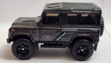 Машинка Базовая Hot Wheels Land Rover Defender 90 Hot Trucks 1:64 HKJ05 Dark Grey - Retromagaz, image 2